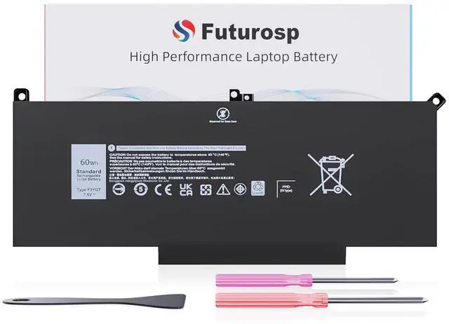 Main image of Latitude 7480 7490 Battery F3YGT Laptop Replacement for Dell Latitude 14 7000 7480 7490 12 7280 7290 13 7390 7380 E7480 E7490 E7280 E7290 E7390 Fits KG7VF DM3WC P73G 451-BBYE 2X39G 453-BBCF DM6WC 60Wh