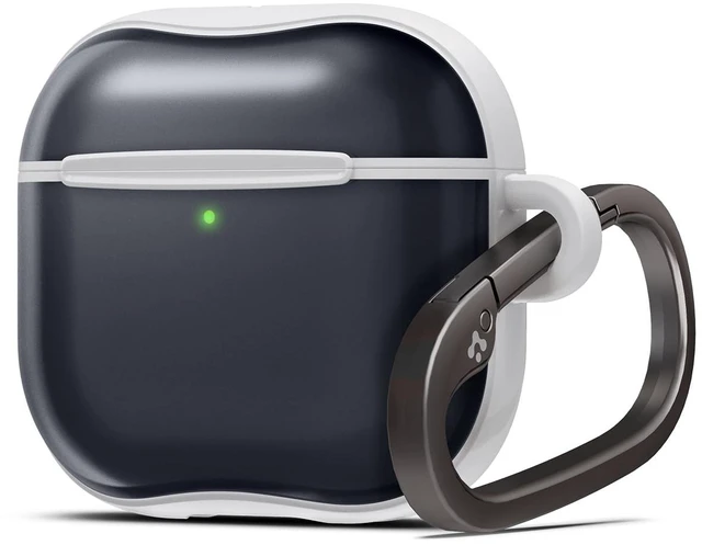 Main image of Ultra Hybrid Classic C1 for AirPods 5 / AirPods 4 Case (2026/2024) Retro Design Inspired by Apple iMacG3, Case Cover with Carabiner Key Chain, Graphite