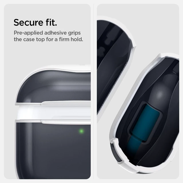 Alt view image 6 of 7 - Ultra Hybrid Classic C1 for AirPods 5 / AirPods 4 Case (2026/2024) Retro Design Inspired by Apple iMacG3, Case Cover with Carabiner Key Chain, Graphite