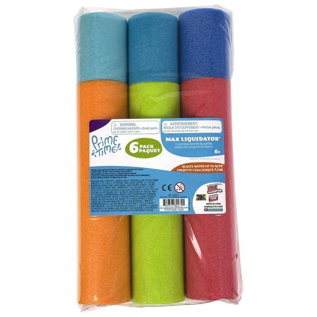 Alt view image 5 of 6 - 6-Pack Water Blaster Set, Multicolor