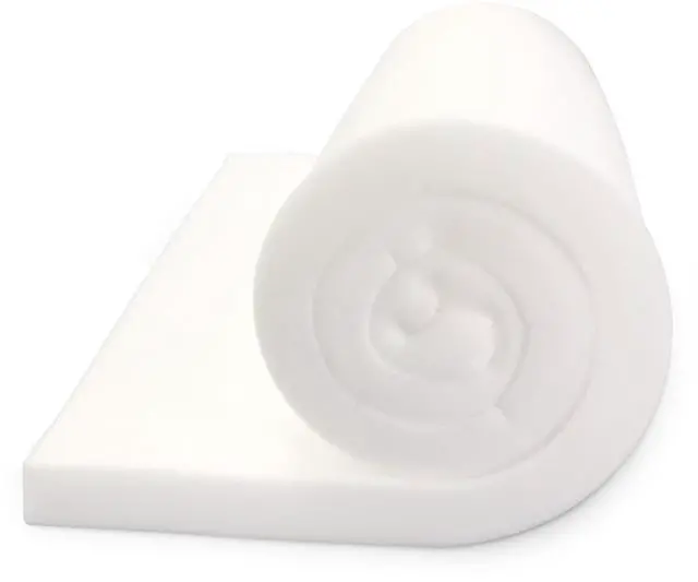 Main image of High Density 2 inch Thick, 24 inch Wide, 96 inch Long Upholstery Foam, Cushion Replacement