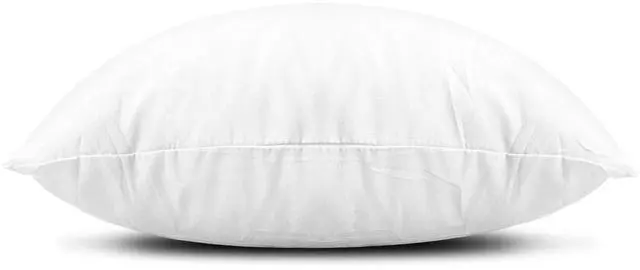 Alt view image 2 of 7 - Throw Pillow Inserts, Set of 4 Lightweight Down Alternative Polyester Pillow, Couch Cushion, Sham Stuffer, Machine Washable. (White, 18x18)