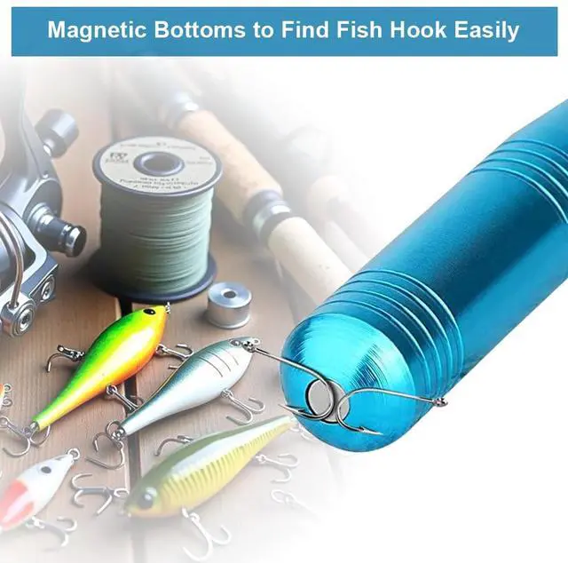 Alt view image 4 of 6 - Fish Hook Remover Tool 4 Pack, Portable Deep Throat Quick Release Device with Storage Tube, Stainless Steel Adjustable Rotating Hook Extractor Dehooker for Freshwater Saltwater Fishing Tackle