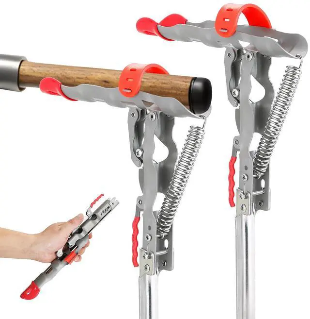 Main image of Automatic Spring Fishing Rod Holder, 2 Pack Stainless Steel Fishing Rod Stand, Adjustable Tip-Up Action for Ground Fishing