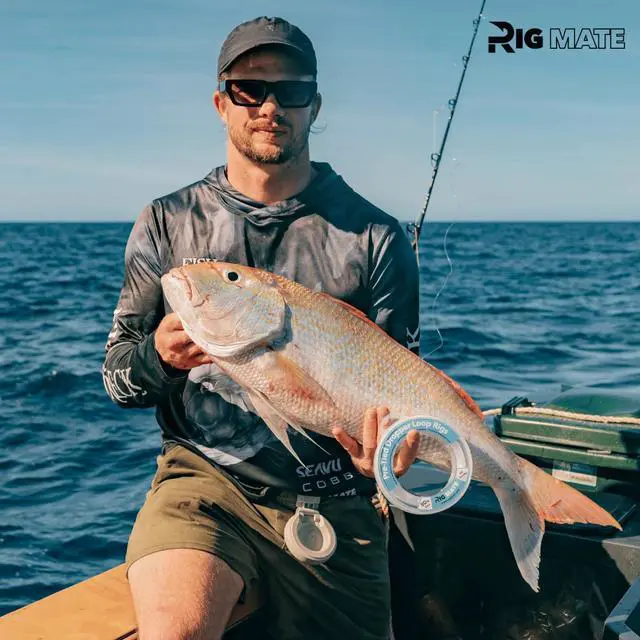 Alt view image 6 of 7 - 60 lb Pre-Tied Dropper Loop Rigs. Fishing Line Spool. Loops 18 Inches Apart with 5.5 Inch Loop Size. Perfect for Saltwater & Freshwater Fishing. Perfect for Snapper & Other Bottom Feeding Fish.