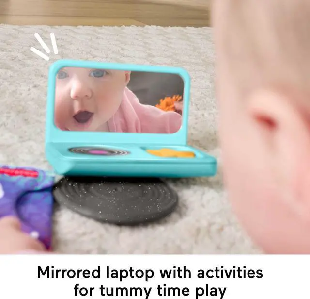 Alt view image 3 of 6 - Baby Toys Mini Me Moments DJ Set, 6-Piece Newborn Sensory Activities for Developmental Play Infants Ages 3+ Months