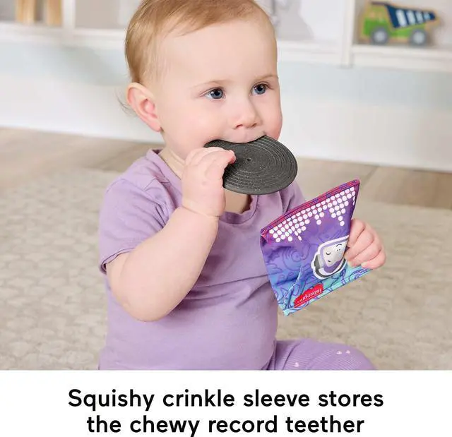 Alt view image 5 of 6 - Baby Toys Mini Me Moments DJ Set, 6-Piece Newborn Sensory Activities for Developmental Play Infants Ages 3+ Months