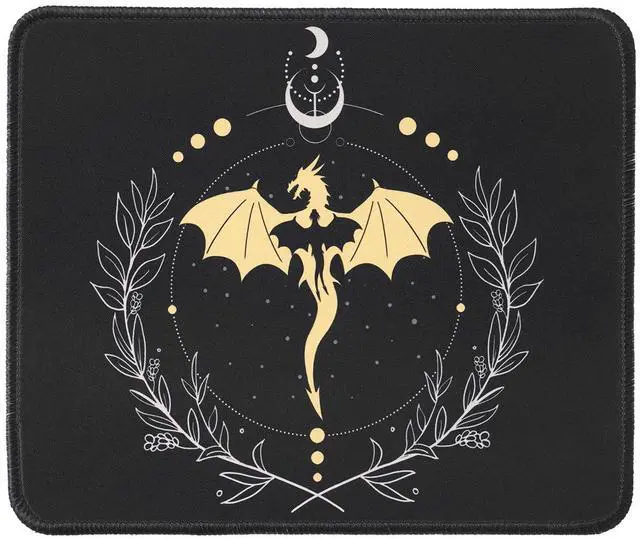 Main image of Dragon Mouse Pad, Cute and Cool Square Mousepad,9.5 X 7.9 Inch Waterproof Non-Slip Rubber Mouse Pad for Home, Office,for Wireless Mouse,Gaming Mouse Pads. (dragon2)