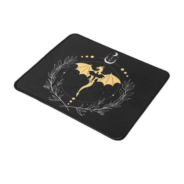 Alt view image 3 of 7 - Dragon Mouse Pad, Cute and Cool Square Mousepad,9.5 X 7.9 Inch Waterproof Non-Slip Rubber Mouse Pad for Home, Office,for Wireless Mouse,Gaming Mouse Pads. (dragon2)