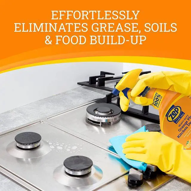 Alt view image 5 of 7 - Home Pro Orange Plus Kitchen Degreaser - 24 Fl. Oz. - R49506 - Pro Trusted Cleaning Power: Now in Refreshing Scents and Family Friendly Formulas (1)