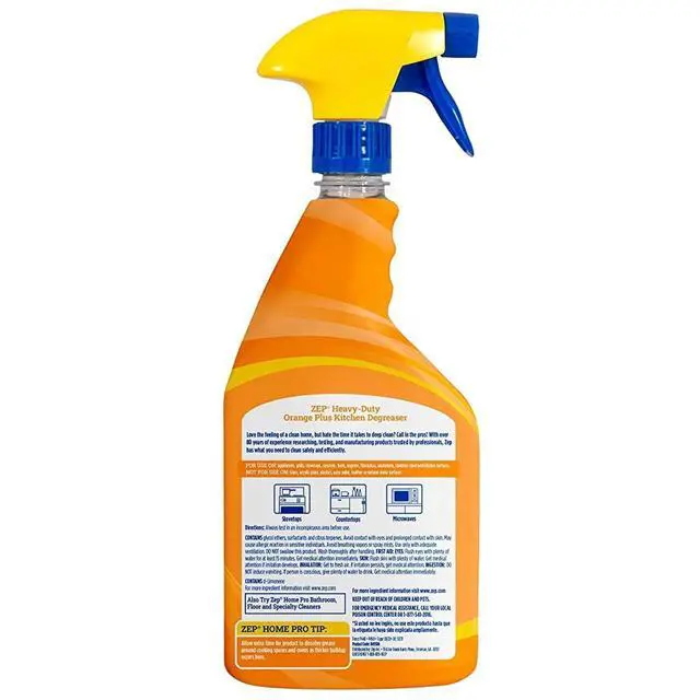 Alt view image 2 of 7 - Home Pro Orange Plus Kitchen Degreaser - 24 Fl. Oz. - R49506 - Pro Trusted Cleaning Power: Now in Refreshing Scents and Family Friendly Formulas (1)