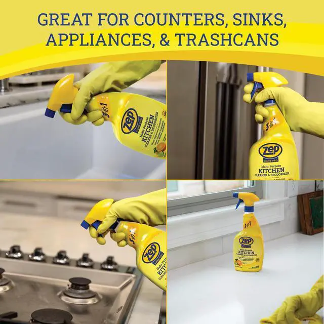 Alt view image 4 of 5 - Home Pro Multi-Purpose Kitchen Cleaner & Deodorizer - 32 oz - (Pack of 1) - R52613 - Use on Counters, Backsplash, Stove, Kitchen Appliances