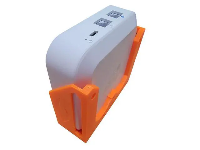 Alt view image 7 of 7 - Wall Mount/Desk Mount for Unifi Express and Gateway Lite UX UXG-Lite Ubiquiti UX-US (White)