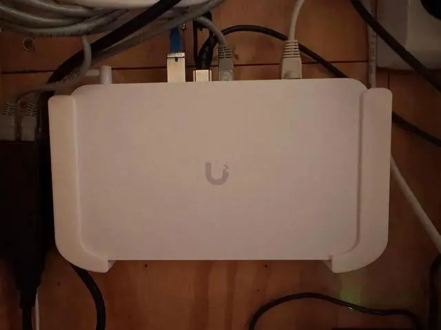 Alt view image 2 of 2 - Wall Mount for Unifi Ubiquiti Cloud Gateway UCG Fiber