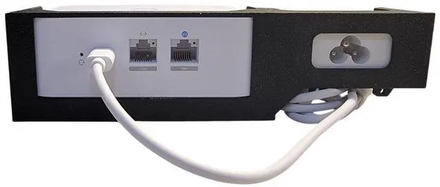 Alt view image 5 of 7 - Wall Mount Compatible with UniFi Express 7 Gateway UX7 Ubiquiti (White)