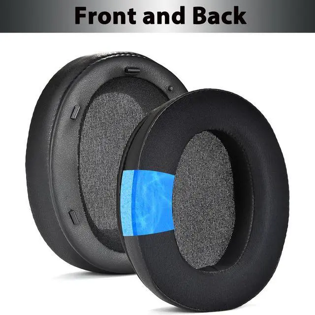 Alt view image 5 of 7 - WH-XB910N Replacement Ear Pads, Upgrade Cooling Gel Earpads Cushions for Sony WH-XB910N Noise Cancelling Headphones, Ear Pads Cushions with Soft Memory Foam and Buckle(Black)
