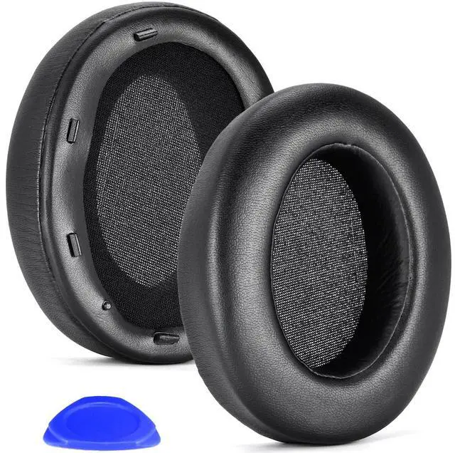 Main image of WH XB910N Earpads Cushions Replacement Compatible with Sony WH-XB910 XB910N Extra Bass Noise Cancelling Headphones,(NO fit WH-H910N Model) Ear Pads with Softer Protein Leather (Black)