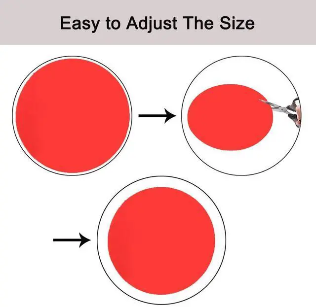Alt view image 4 of 6 - Silicone Microwave Mat 12 Inch, Non Stick Turntable Safe Baking Mat for Kitchen, Multi-Purpose Heat Resistant Oven Mat 2 Pack, BPA Free Microwave Splatter Cover (Red)