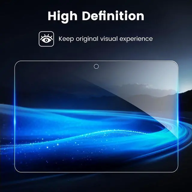 Alt view image 4 of 7 - 2Pack Screen Protector for 8 Kids Pro/8 Kids Tablet, 9H Hardness Tempered Glass for 8 Kids 8, Scratch-Resistant, HD Screen Protector