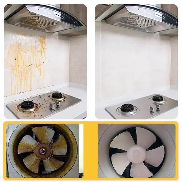 Alt view image 6 of 7 - New Upgrade Kitchen Cleaner, Clean Up Kitchen Oil Stains Spray, Heavy Duty Kitchen Degreaser & Cleaner for Multi-Surface Cookware & Countertop, Clean Up Kitchens Oil Stains(240ml/8.45oz)