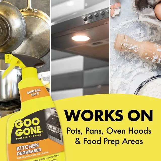 Alt view image 5 of 7 - Degreaser - Removes Kitchen Grease, Grime and Baked-on Food - 14 Fl. Oz. - 2047