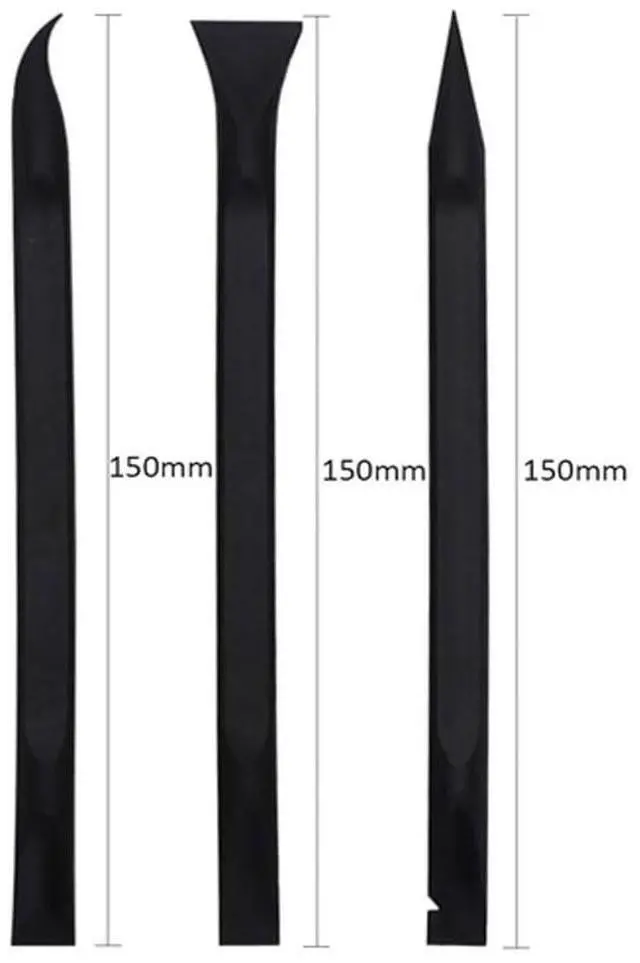 Alt view image 2 of 6 - 3 Pcs Carbon Fiber Plastic Scraper Spudger Pry Tool Kit Electronics Repair Opening Tools Kit Prying Open Tool for Laptop, Cell Phone, Tablet, Computer Smartphones
