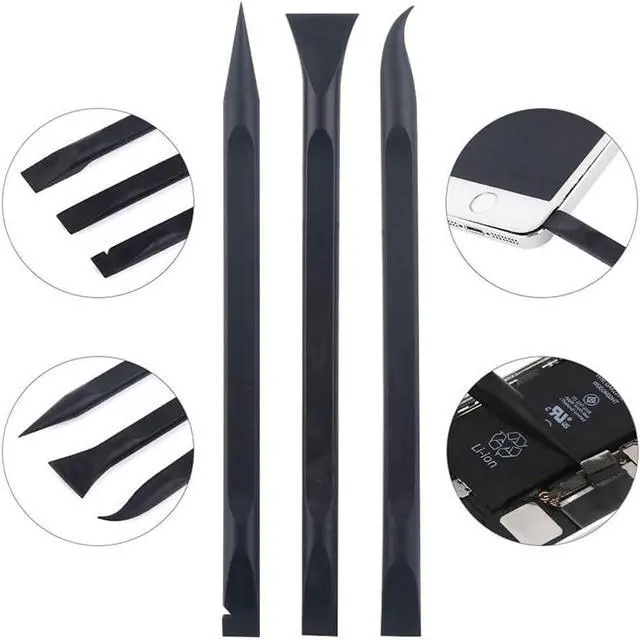 Alt view image 5 of 6 - 3 Pcs Carbon Fiber Plastic Scraper Spudger Pry Tool Kit Electronics Repair Opening Tools Kit Prying Open Tool for Laptop, Cell Phone, Tablet, Computer Smartphones