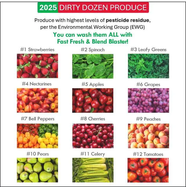 Alt view image 5 of 6 - Fruit and Vegetable Wash Strips | Plant-Based, Food-Safe Produce Cleaner | Dissolvable Veggie Wash Removes Contaminants, Waxes & Dirt | All-Natural | Travel | 1 Pack of 30