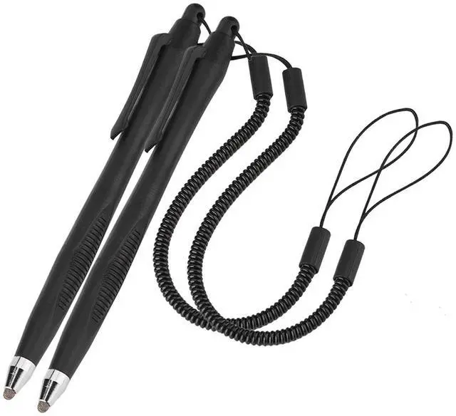 Main image of 2 Pcs Portable Spring Rope Stylus Pen, Anti-Scratch with Stylus Tip Touch Pen for Touchscreen, high Sensitivity & Precision Capacitive, Stylus Pen for Drawing, Sketching and Note-Taking