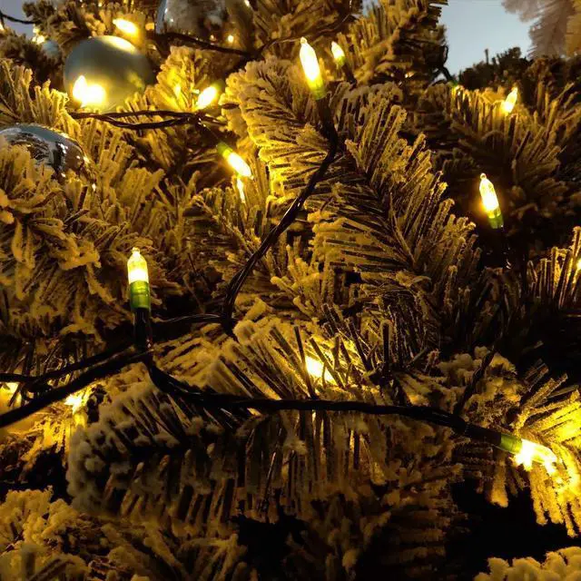 Alt view image 4 of 7 - 18ft 50 LED Battery Operated Christmas Lights, 8 Modes with Timer - Waterproof for Indoor & Outdoor Decor