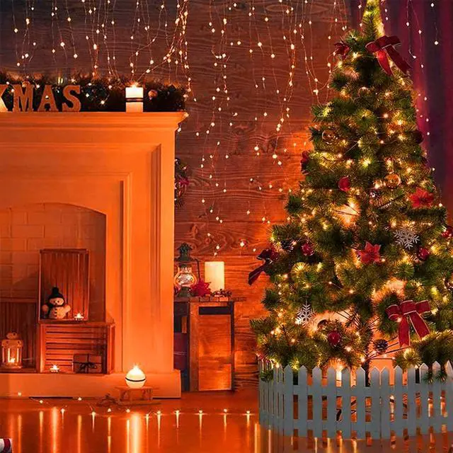 Alt view image 7 of 7 - 24 Pack LED Fairy Lights Battery Operated 7Ft 20Led Warm White Mini String Lights Waterproof Christmas Lights for Mason Jars Bedroom DIY Party Wedding Christmas Decor