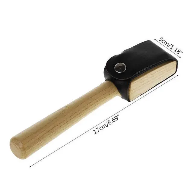 Alt view image 3 of 6 - Dance Shoes Brush, Suede Sole Wire Shoes Wood Cleaning Brush, Shoes Cleaner Brush (2 Pcs)