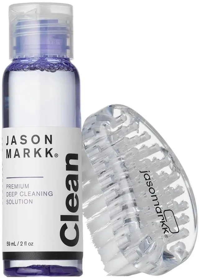 Main image of Starter Kit, Shoe Cleaner, 2-Piece Set, Deep Cleaning Solution & Durables Brush, Sneaker Care, Ideal for Footwear, Safe for Midsoles, Full-Grain Leather, Rubber, Plastic, and More, 2oz