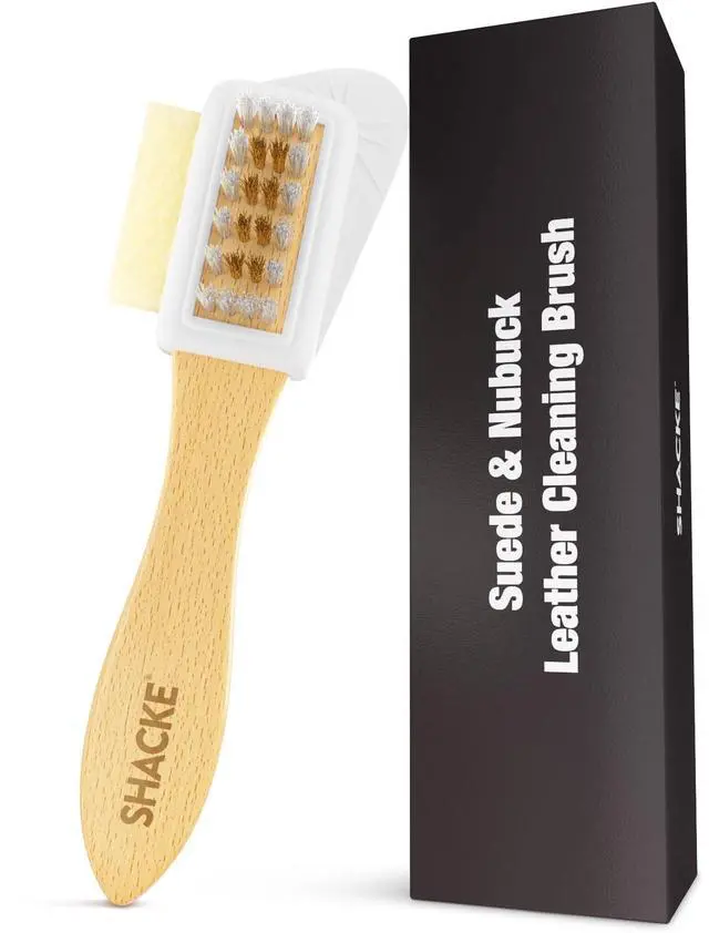Alt view image 2 of 6 - & Nubuck 4-Way Leather Brush Cleaner (Side Eraser)