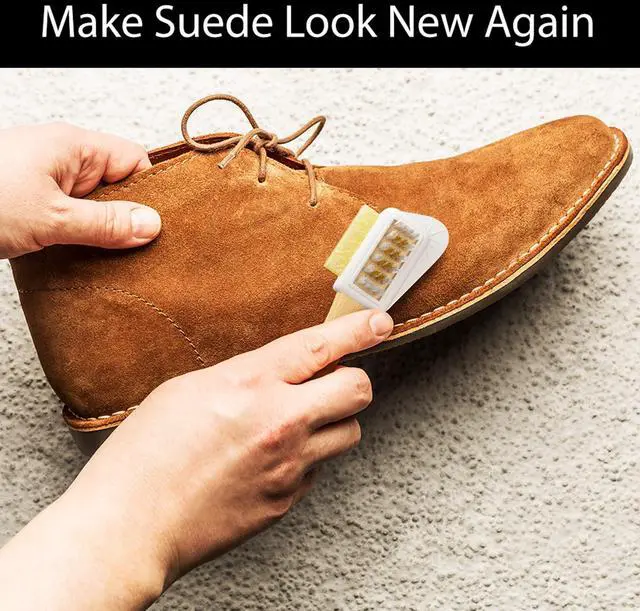 Alt view image 5 of 6 - & Nubuck 4-Way Leather Brush Cleaner (Side Eraser)