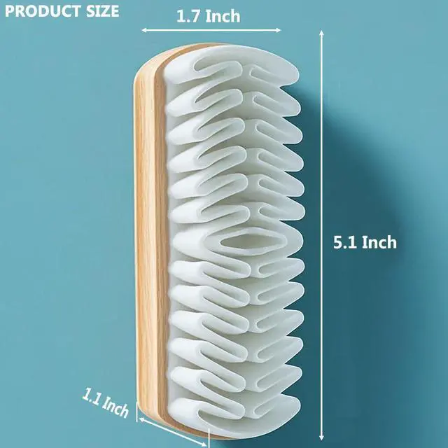 Alt view image 2 of 6 - 2Pcs Suede Brush for Shoes Nubuck Brush Suede Eraser Suede Shoe Brush Suede Shoe Cleaner