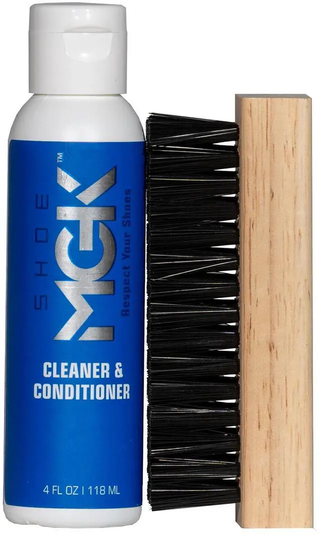 Alt view image 2 of 7 - Starter Shoe Cleaner Kit - Shoe Cleaner & Conditioner for All Shoes, Premium Shoe Brush