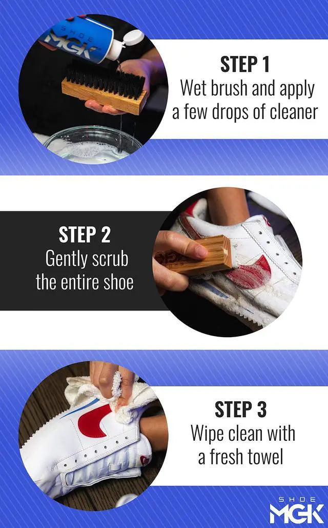 Alt view image 7 of 7 - Starter Shoe Cleaner Kit - Shoe Cleaner & Conditioner for All Shoes, Premium Shoe Brush