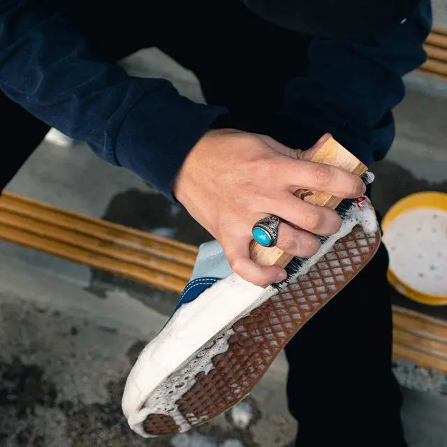 Alt view image 6 of 7 - Starter Shoe Cleaner Kit - Shoe Cleaner & Conditioner for All Shoes, Premium Shoe Brush