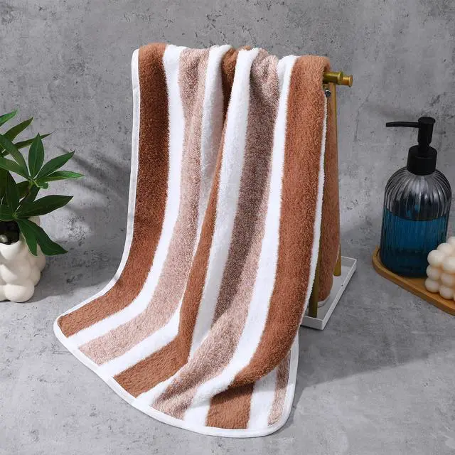 Alt view image 4 of 7 - 2 Pcs Hand Towels Bathroom, Soft Microfiber Hand Towels 30×13 Inch Coral Fleece Absorbent Face Towel for Bathroom Decor Gym Spa Travel Hotel