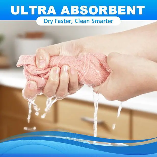 Alt view image 6 of 7 - 6 Pack 100% Cotton Wash Cloth, 13x13 Inch Highly Absorbent and Soft Feel Fingertip Towels, Machine Washable Washcloths for Bathroom, Gym, Hotel, Spa and Kitchen, 6 Colors