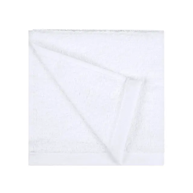Alt view image 5 of 5 - Fast Drying Cotton Washcloths for Bathroom, Machine Washable, Soft and Highly Absorbent, 12 x 12 in, White, 24-Pack