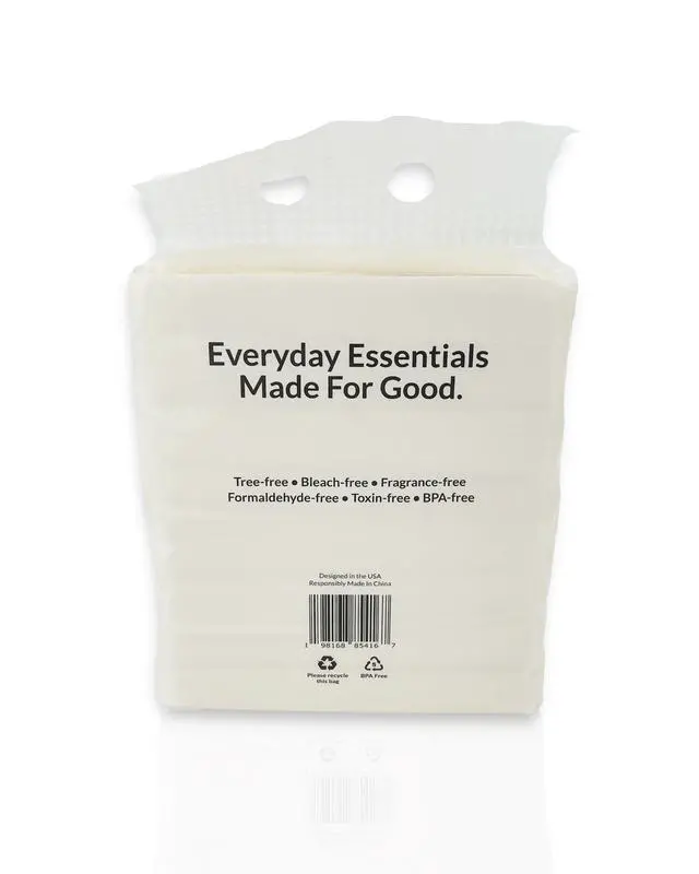 Alt view image 7 of 7 - Bamboo Car Tissue Refills, 3-Ply, Unbleached, PFAS Free, 8 Pack (320 Sheets), FSC-Certified, Facial Tissues Refills for Car Visor Tissue Holder, Travel Tissue Tubes Box Container, Sustainable