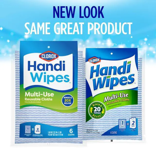 Alt view image 2 of 4 - Handi Wipes Multi Use Reusable Cloths, 6 Count (Package May Vary)