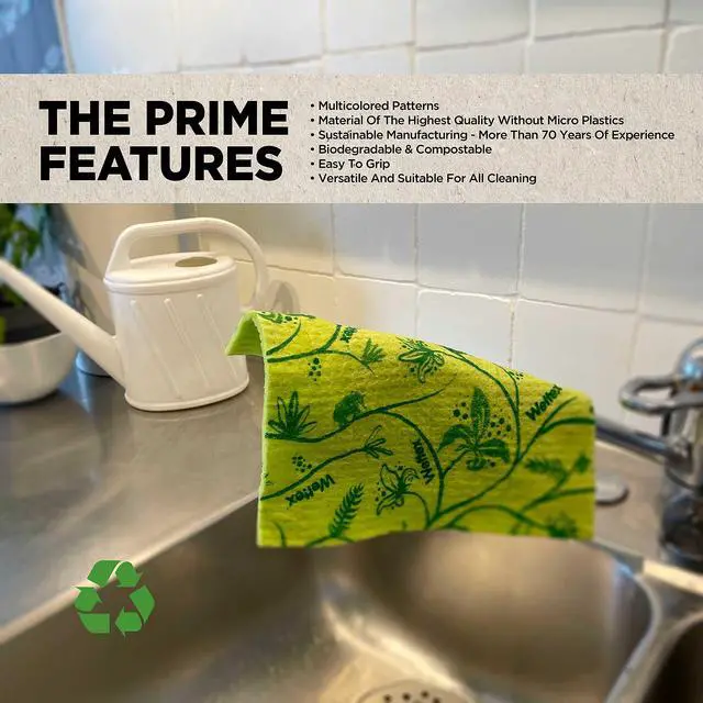 Alt view image 6 of 7 - The Original 10 Pack Swedish Dishcloth for Kitchen