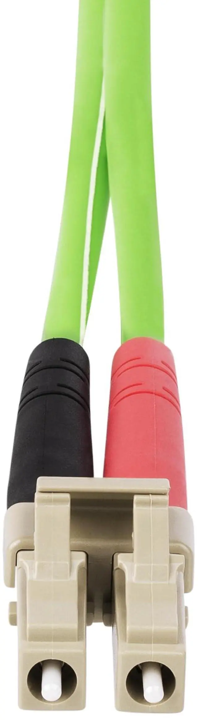Alt view image 4 of 4 - 3m (9.8ft) LC to LC (UPC) OM5 Multimode Fiber Optic Cable, 50/125 Duplex, 40G/100G, LSZH Fiber Jumper Cord