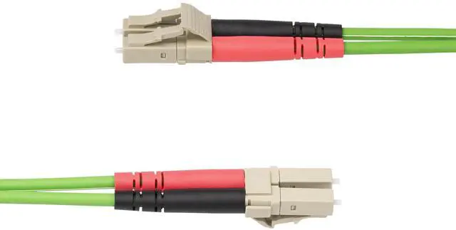 Alt view image 3 of 4 - 3m (9.8ft) LC to LC (UPC) OM5 Multimode Fiber Optic Cable, 50/125 Duplex, 40G/100G, LSZH Fiber Jumper Cord