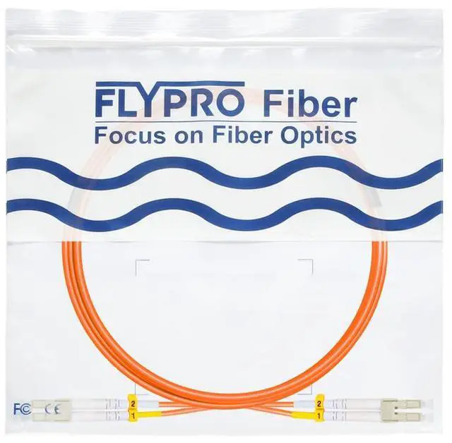 Alt view image 7 of 7 - - 5M/16ft OM1 LC to LC Fiber Patch Cable, Length Options: 0.2m-100m, 1GB Duplex 62.5/125um Multimode Fiber Optic Cable Cord LSZH 5Meter(16ft)