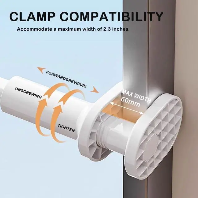 Alt view image 6 of 7 - 2 Pack Clothes Drying Rack for Travel Retractable Bar Laundry Hanger Portable Collapsible for Student Accommodation, Travel,Car,Suitcase (2)