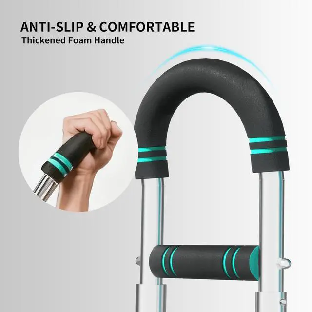 Alt view image 5 of 7 - Twister Arm Trainer, Adjustable Spring Workout Bar, Forearm Triceps Chest Workout Equipment, Portable Home Fitness Equipment